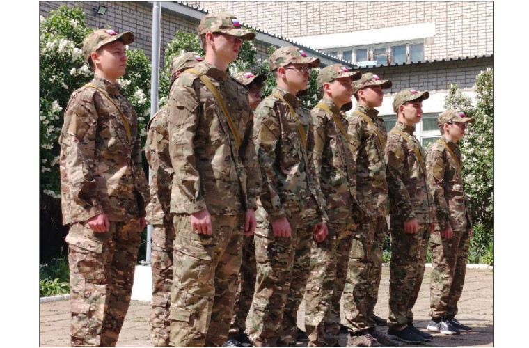 Учебные сборы по основам военной службы.
